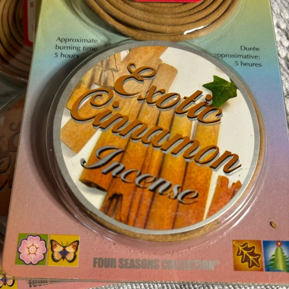 Great American Company Incense Coil Bundle. 4 In Each Pack.‎ 28 Total. Cin/Van.